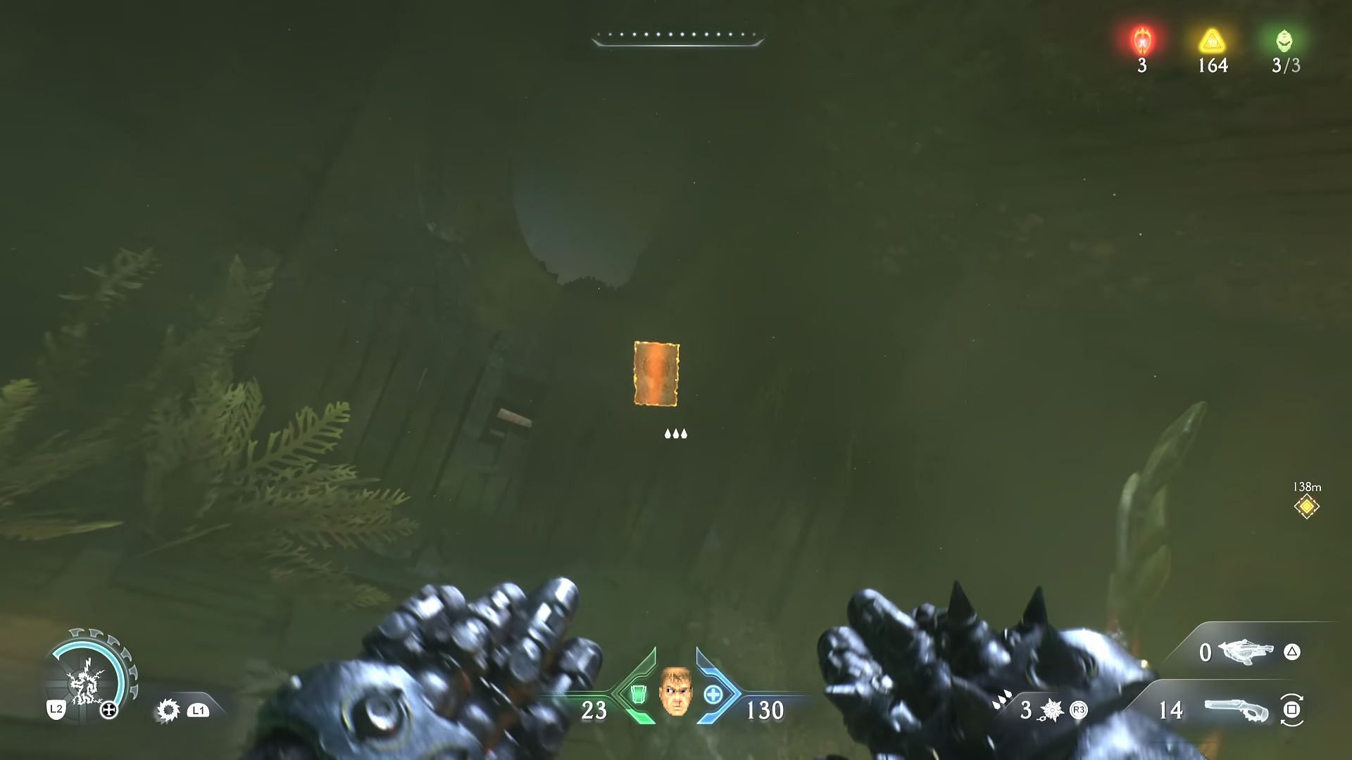 Temple of Lomarith codex location in Doom The Dark Ages (Image via Sportskeeda Gaming || Bethesda Softworks)